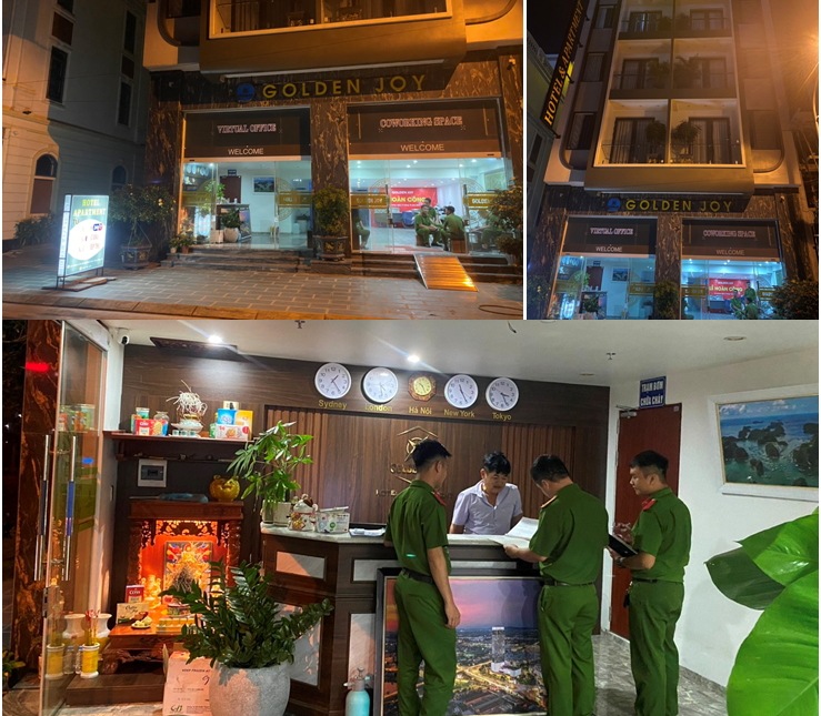 Cơ sở kinh doanh Golden Joy Hotel & Apartment (quận Hồng Bàng) hoạt động khi chưa được cấp đủ giấy tờ về kinh doanh dịch vụ lưu trú